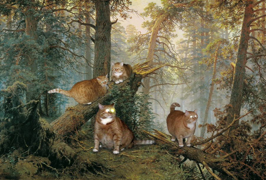 Shishkin, Morning in a Pine Forest Shishkin, Morning in a Pine Forest