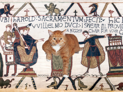 The Bayeux Tapestry, true 23rd scene, 1070 AD
