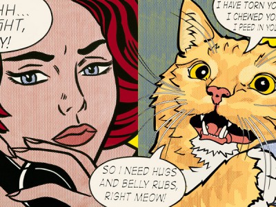 Roy Lichtenstein “Ohhh…Alright, kitty…”