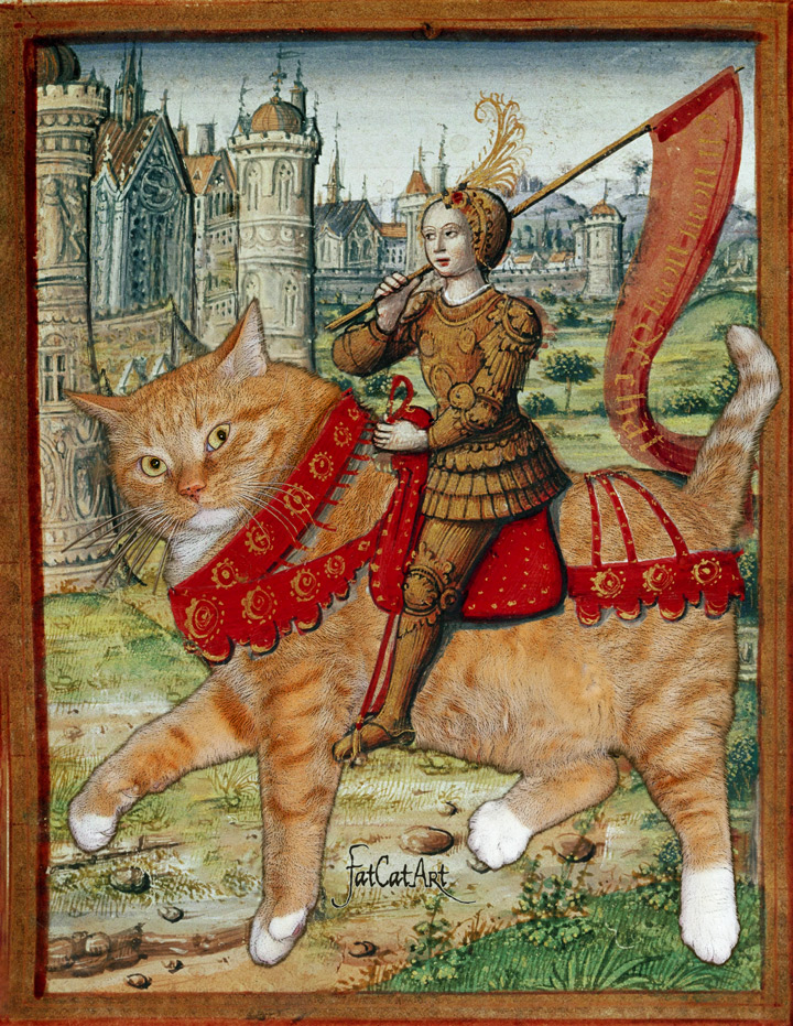 Jeanne d'Arc on Catback