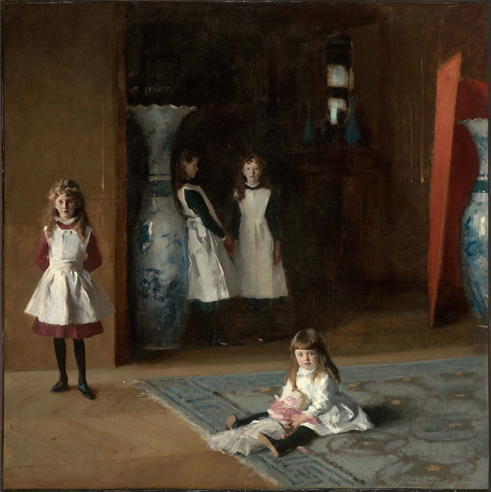 John Singer Sargent, The Daughters of Edward Darley Boit in the Museum of Fine Arts, Boston